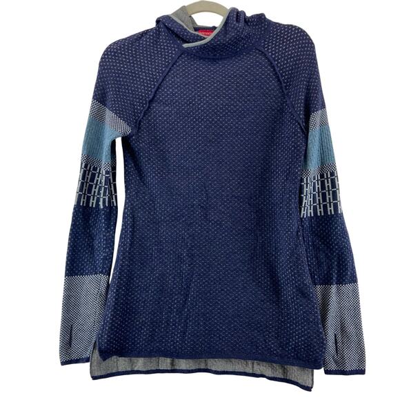 Krimson Klover Sweaters - Krimson Klover Blue Hooded Sweater Size XS